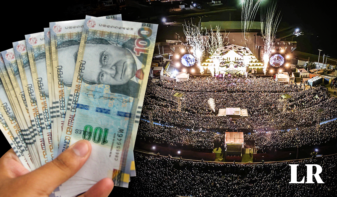 How much did the concerts of Grupo 5, Hombres G and others in Arequipa generate?  This says Sunat