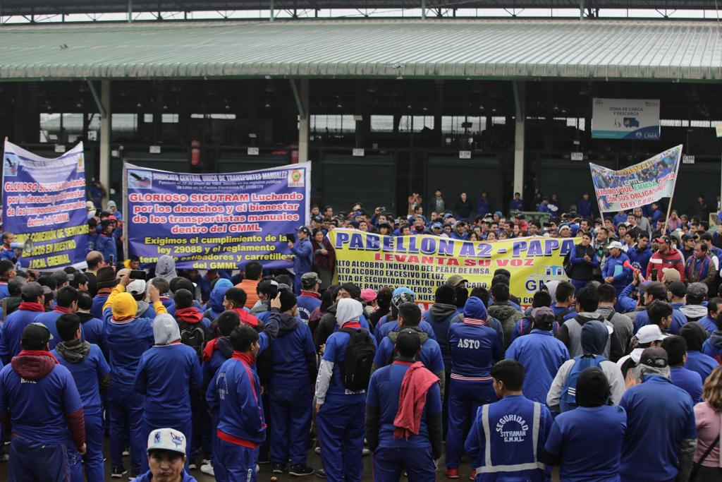 Food prices would rise in the next few days due to strike in the Lima Wholesale Market