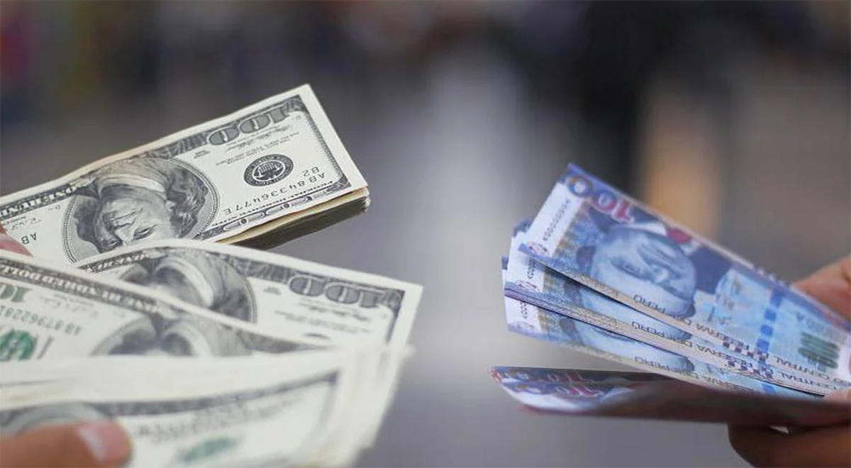 Exchange rate: dollar closes stable at S/3.5590 this Monday, July 17