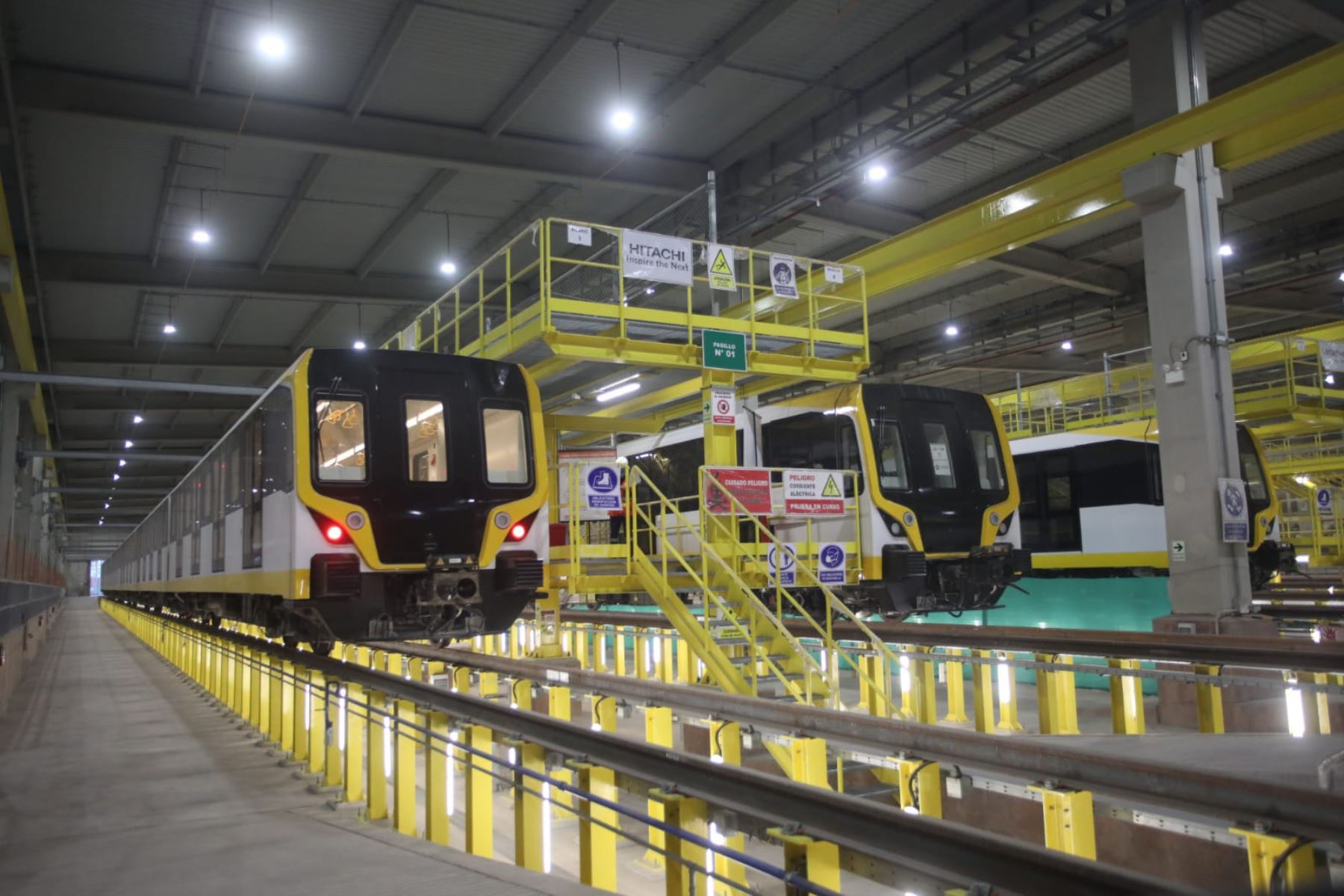 Line 2 of the Lima metro and ports totaled more than US$315 million in the first quarter of 2023