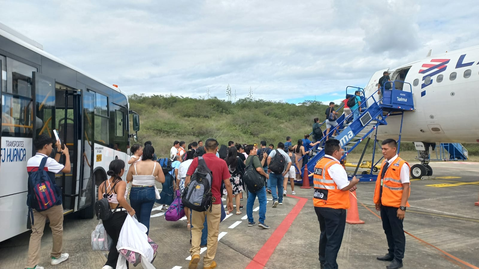 Corpác reopened the Jaén airport after maintenance works