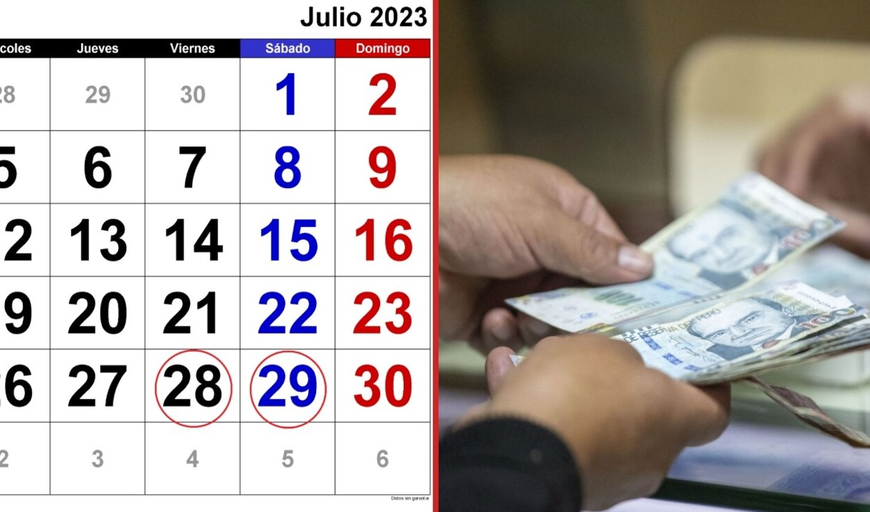 National Holidays 2023: if I work this July 28 and 29, am I entitled to triple salary?