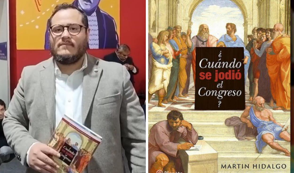 Martín Hidalgo presenta su libro "¿Cuándo se jodió el Congreso?" en la FIL Lima 2023 | libros | periodismo | MDGA | Sociedad | La República