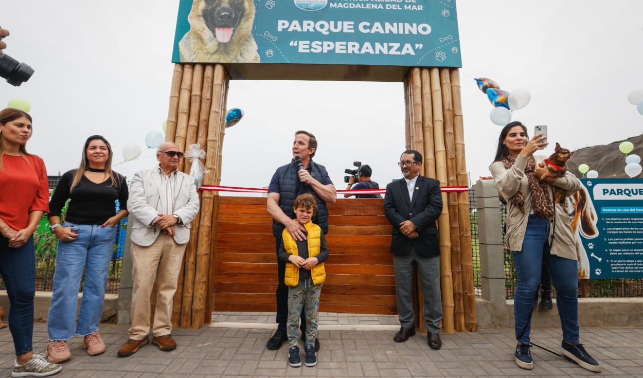 Magdalena del Mar: inauguran parque canino que estará abierto las 24 horas  y cuidado por serenazgo, Francis Allison, Sociedad