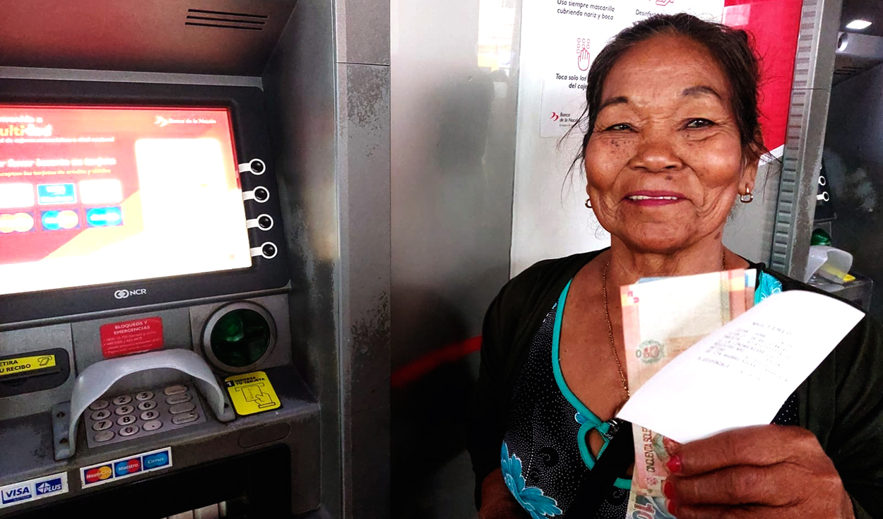 Pension 65: more than 15,000 older adults received economic support of S/300