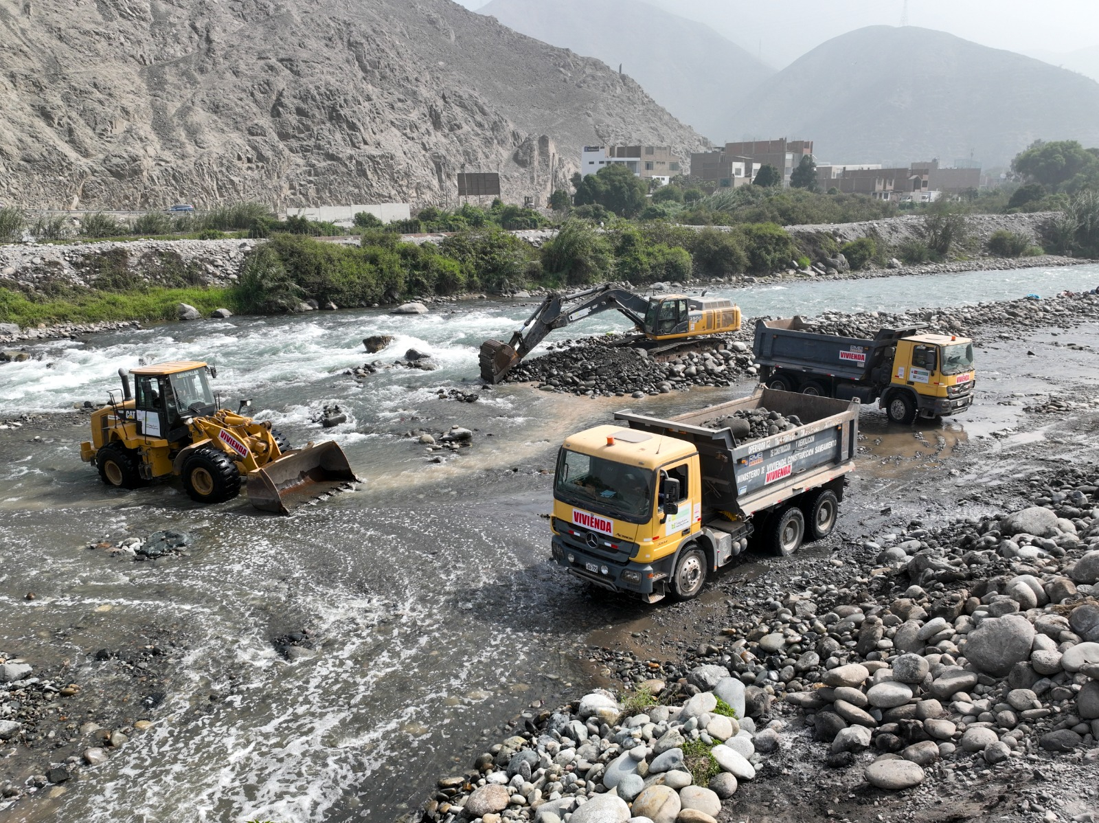 The Ministry of Housing will acquire more than 400 machines to face the El Niño phenomenon