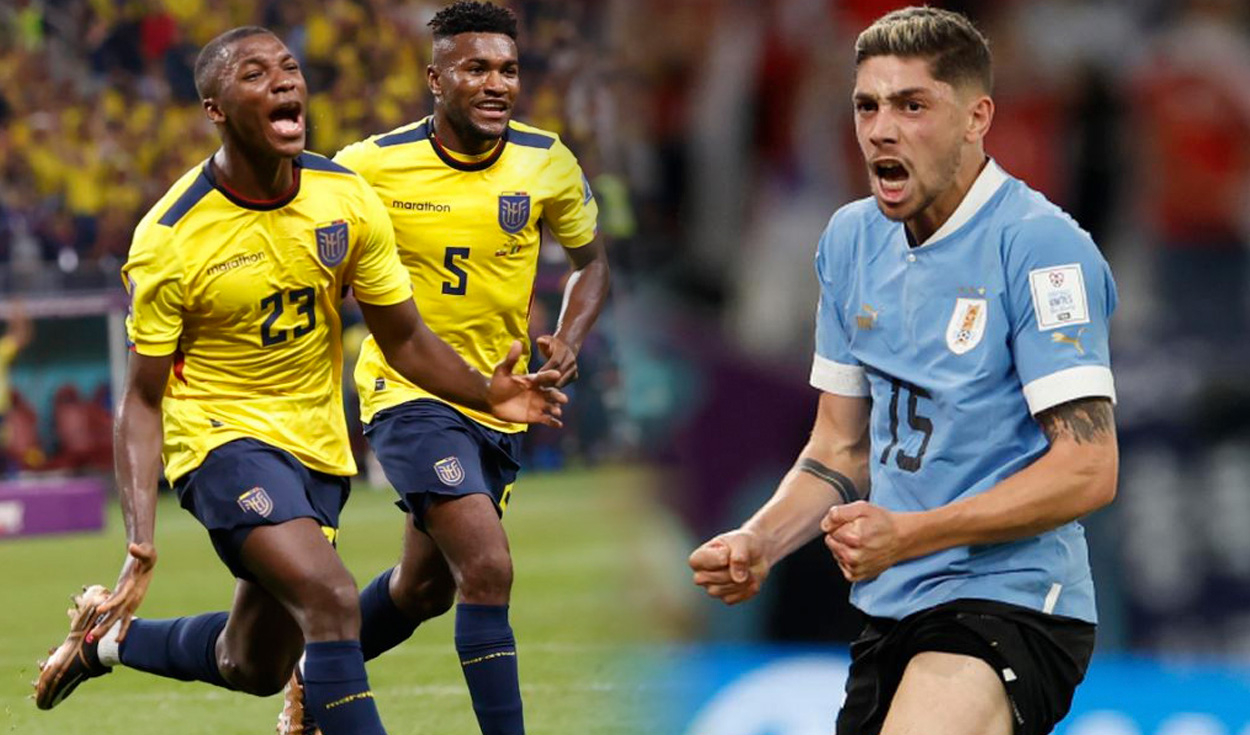 A qué hora juegan y qué canal transmite Ecuador vs. Uruguay hoy