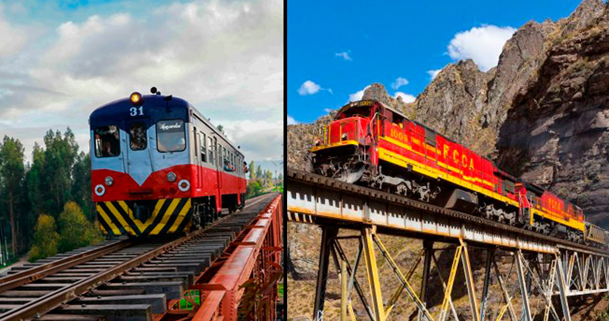 These are the 7 railway projects in Peru: where are they located?