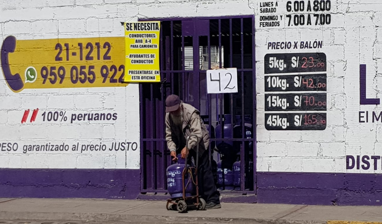 Price increase!  Domestic gas suffers cost increase in Arequipa distributors