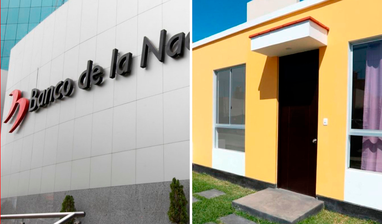 How can I access the mortgage loan from Banco de la Nación and what requirements do they require?