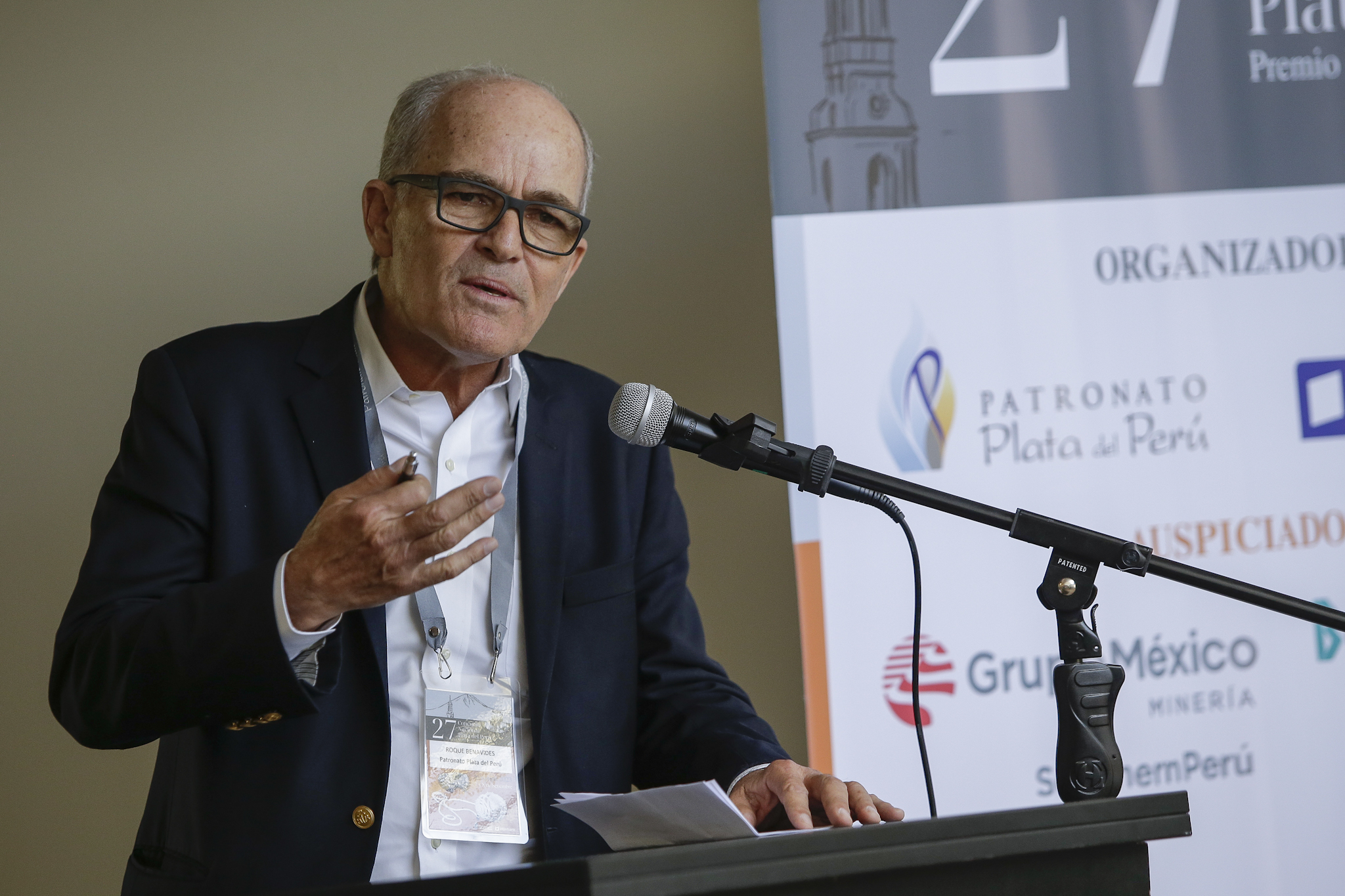 Roque Benavides proposes an alliance with mining companies to guarantee water in Arequipa