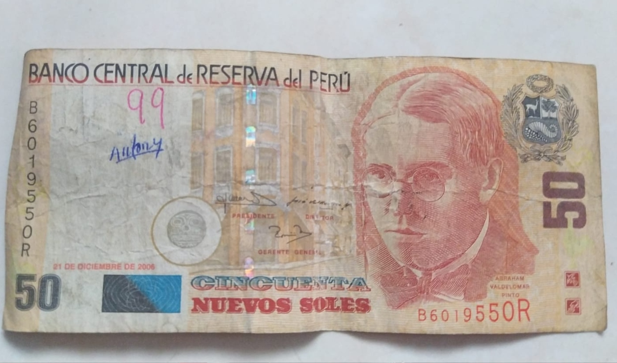 This is the old S/50 bill and its high market value: how much is it sold for in 2023?