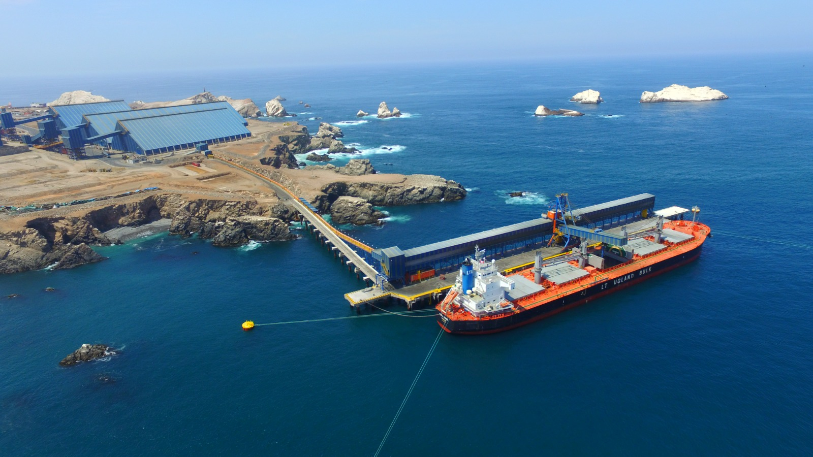 Port of Matarani moved 773,000 tons in August: new historical record in 24 years