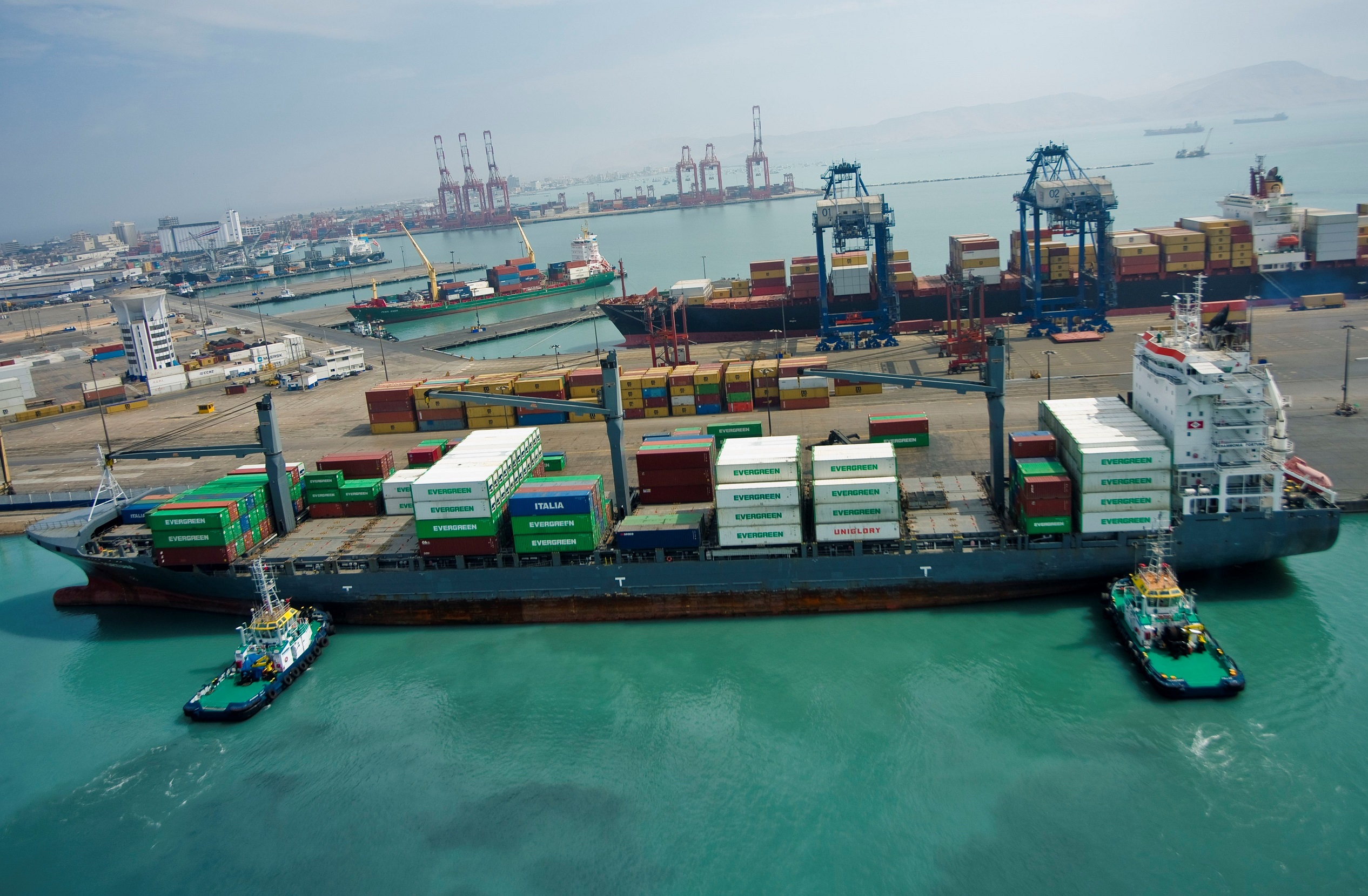 Peruvian exports reached US$35,996 million and fell 0.2% until July