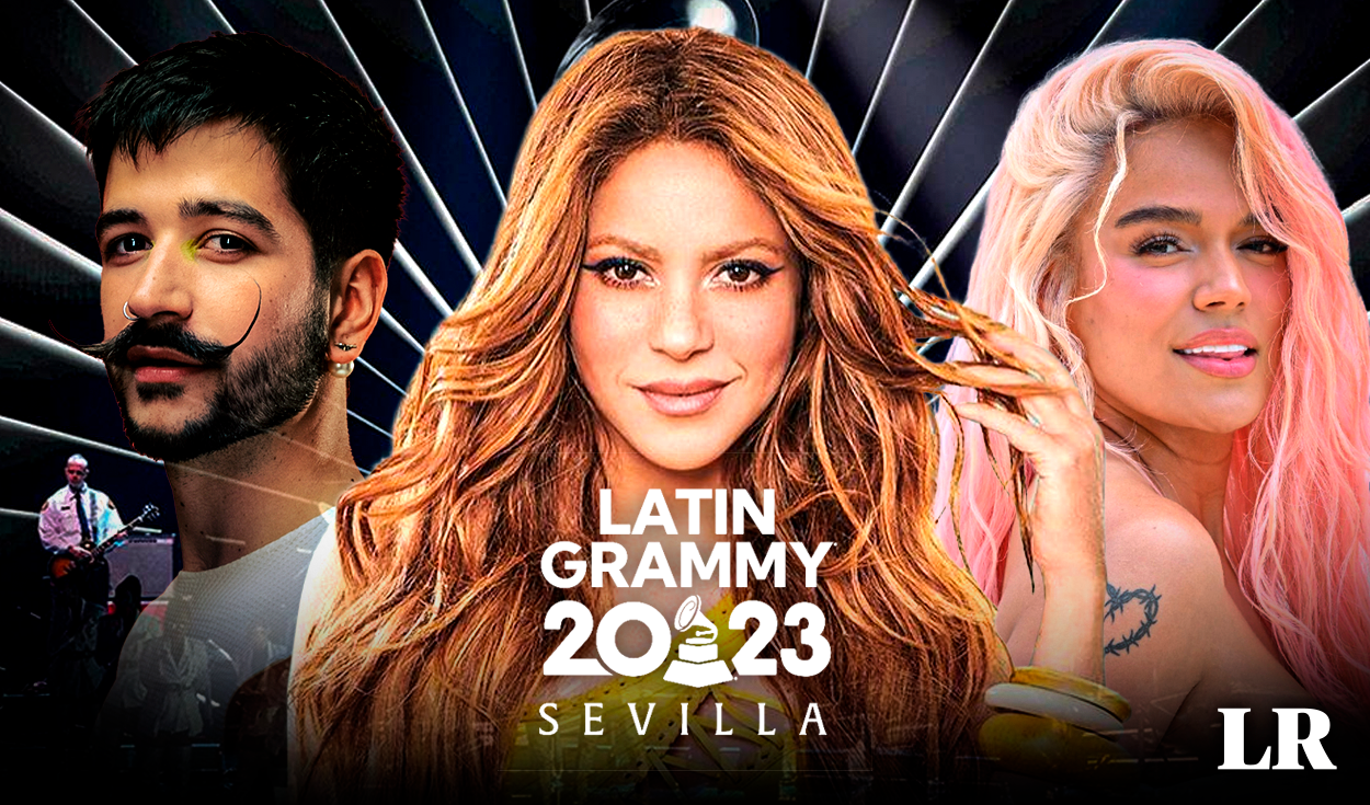 Latin Grammy 2023: aquí la lista completa de todos los nominados por  categorías