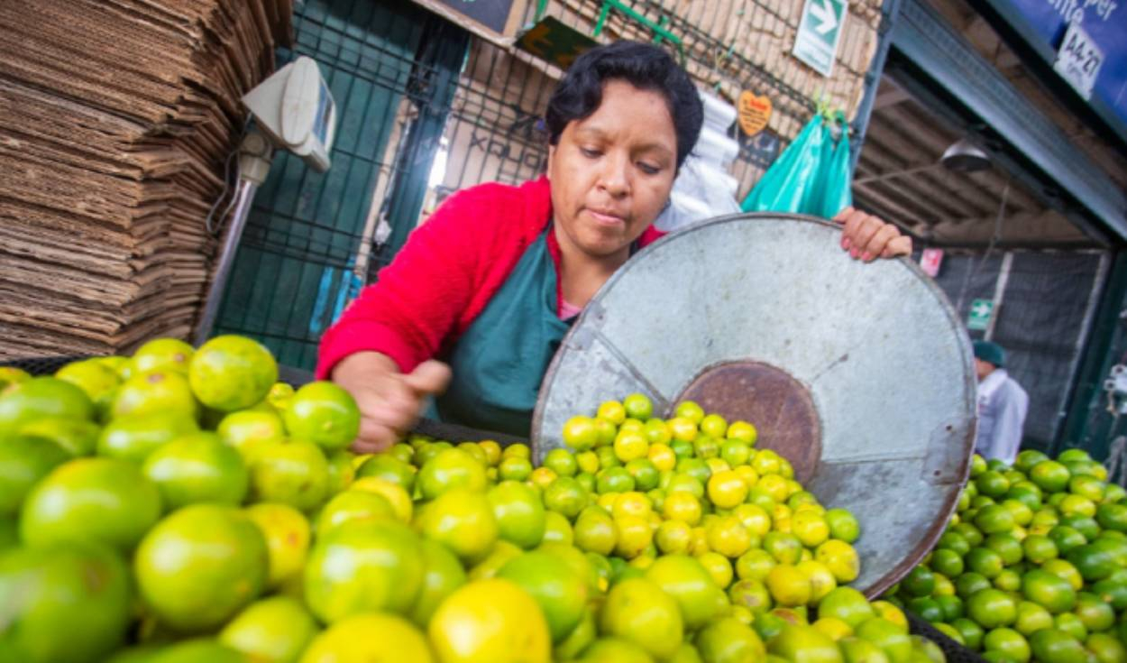 The price of lemon is falling, according to Midagri: what is its cost in the Lima Wholesale market?