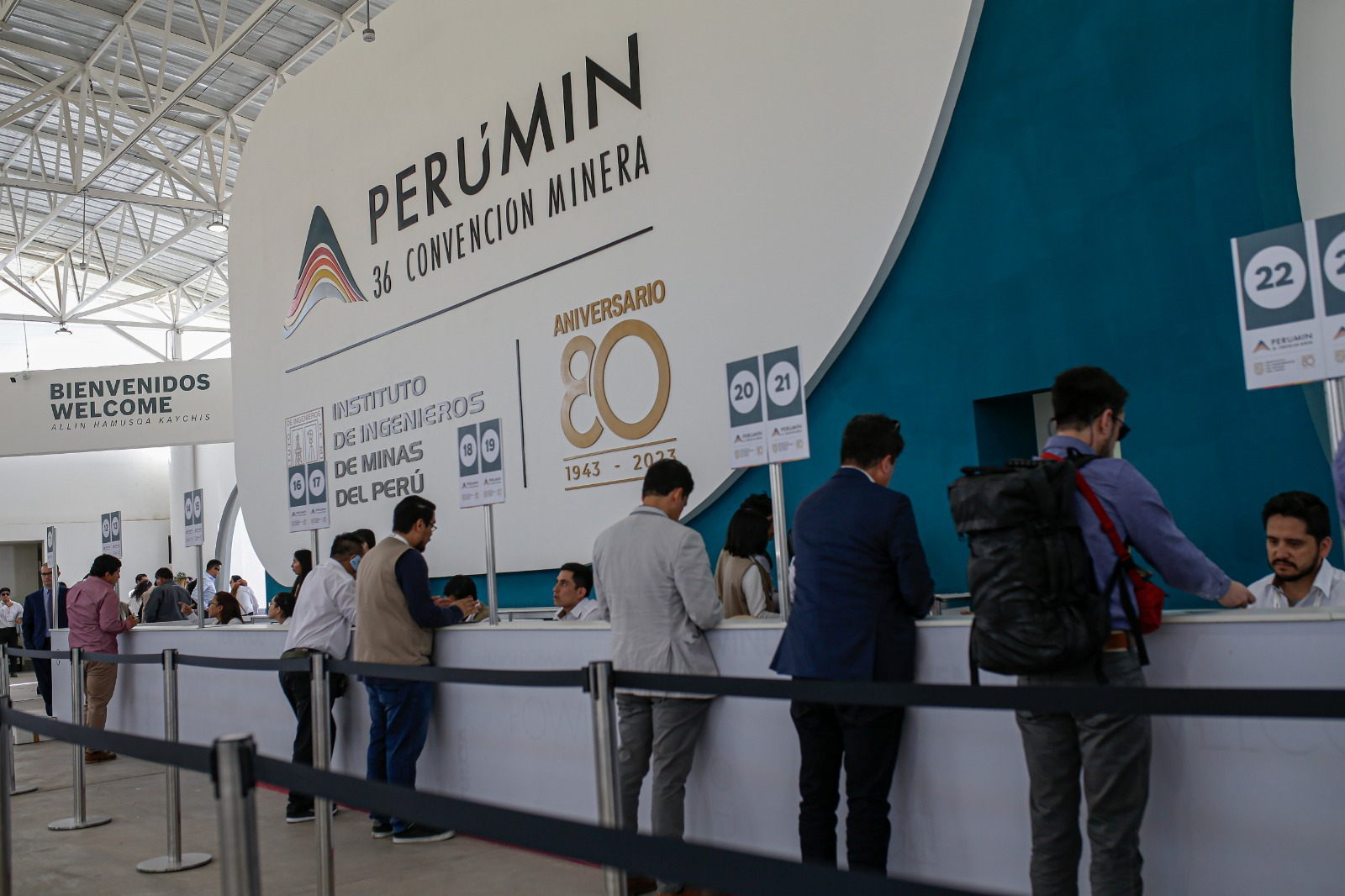 Perumin: more than 60,000 people will mobilize through the Arequipa airport for the mining convention