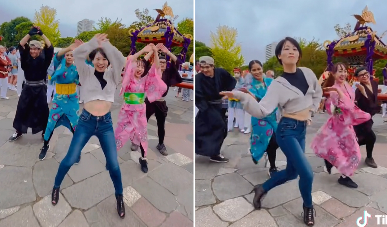 Japoneses sorprenden al bailar canción de Explosión de Iquitos: “¡De la  selva, su onii-chan!”