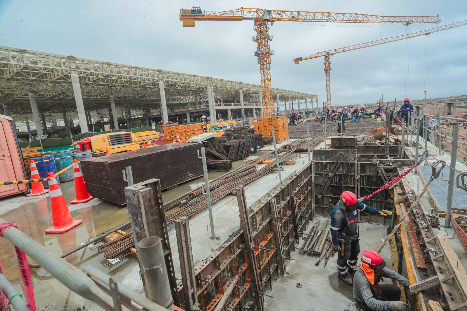 Expansion of the Jorge Chávez airport registers progress of more than 60%