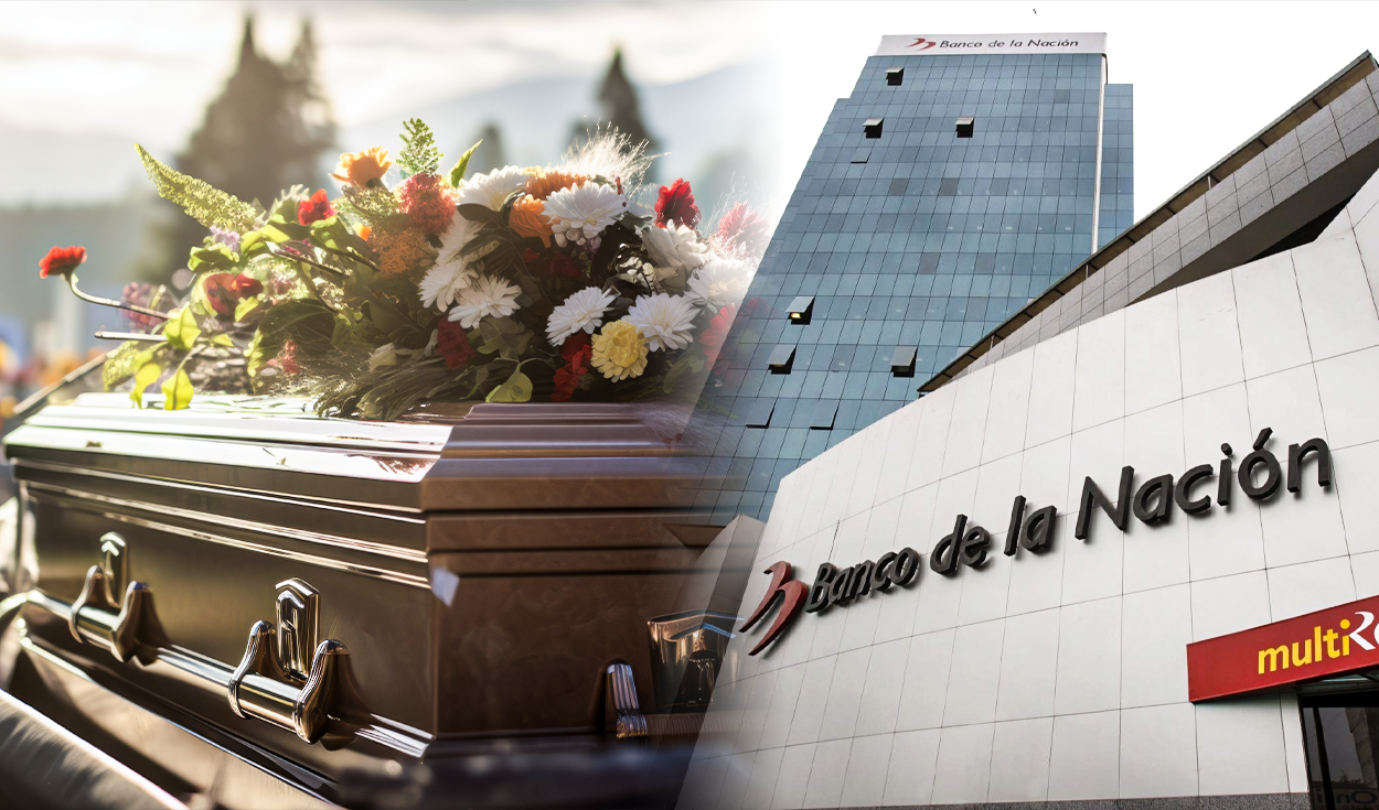 What does the Banco de la Nación funeral insurance cover and what are the exclusions?