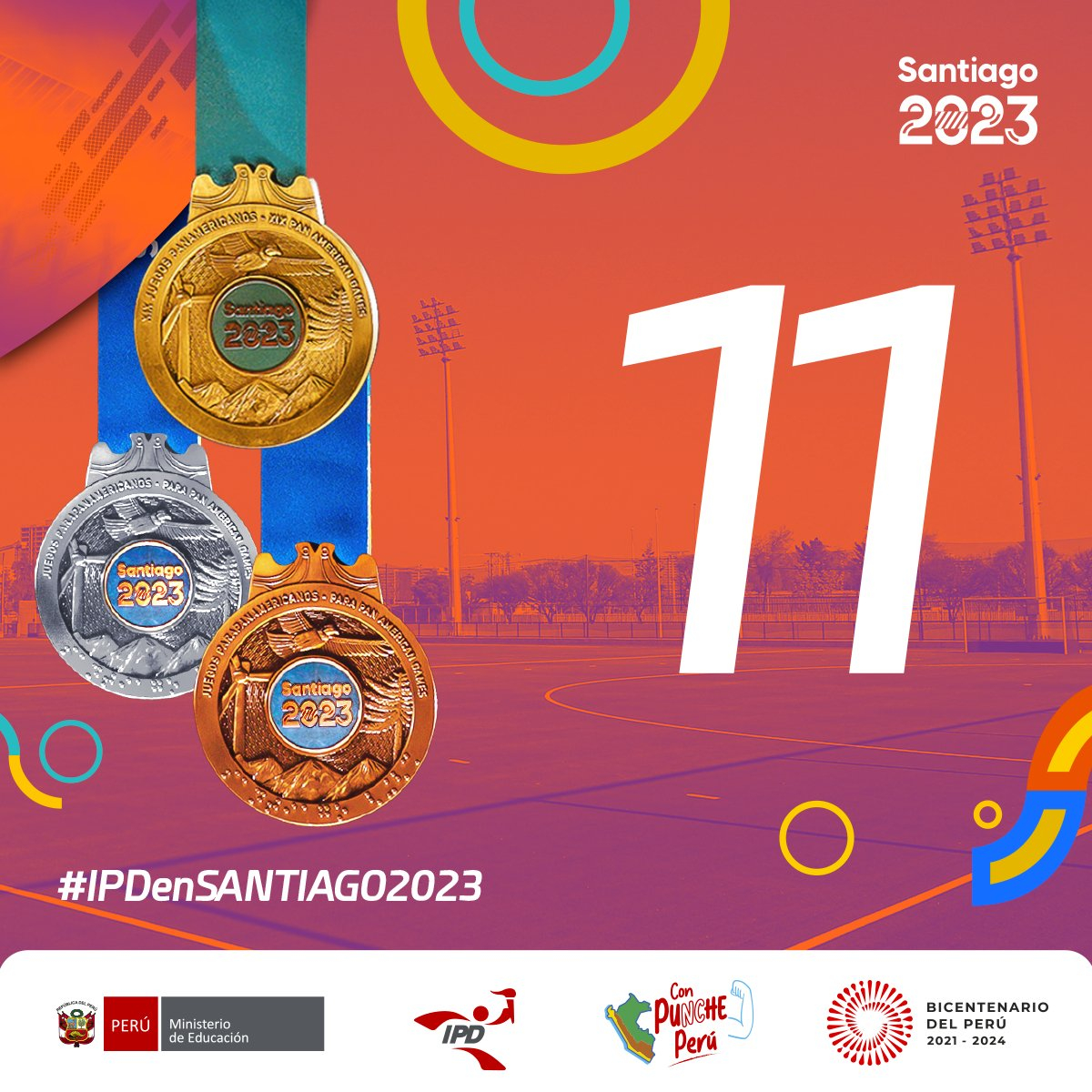 Medallero de Perú en los Juegos Panamericanos Santiago 2023