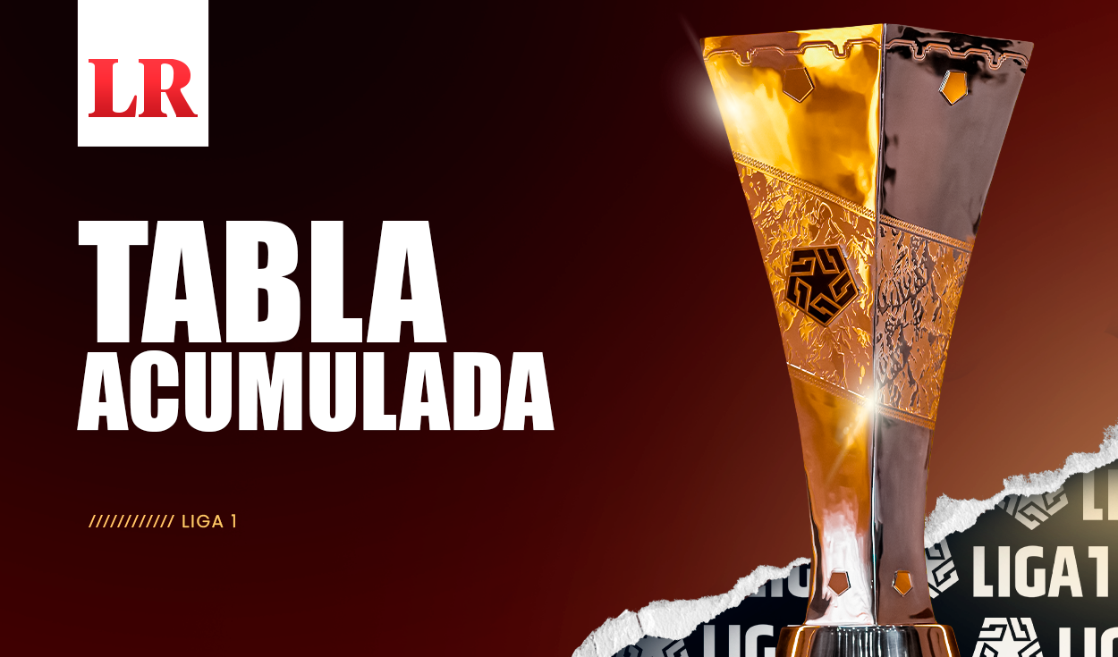 Acumulado Liga 1 2023 tabla de posiciones del Torneo Clausura y