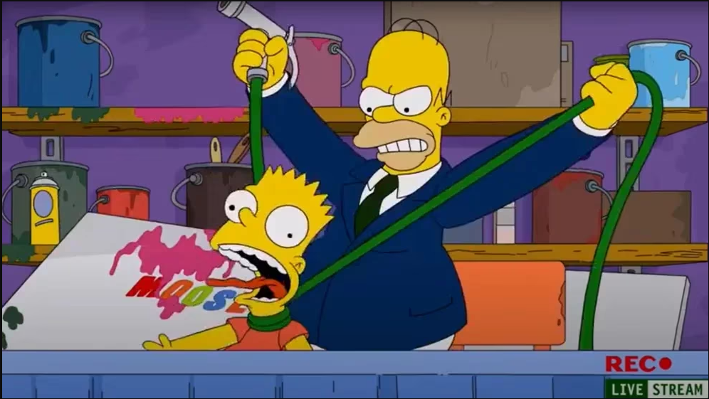 Why did Homer stop choking Bart in 'The Simpsons'? The truth comes to