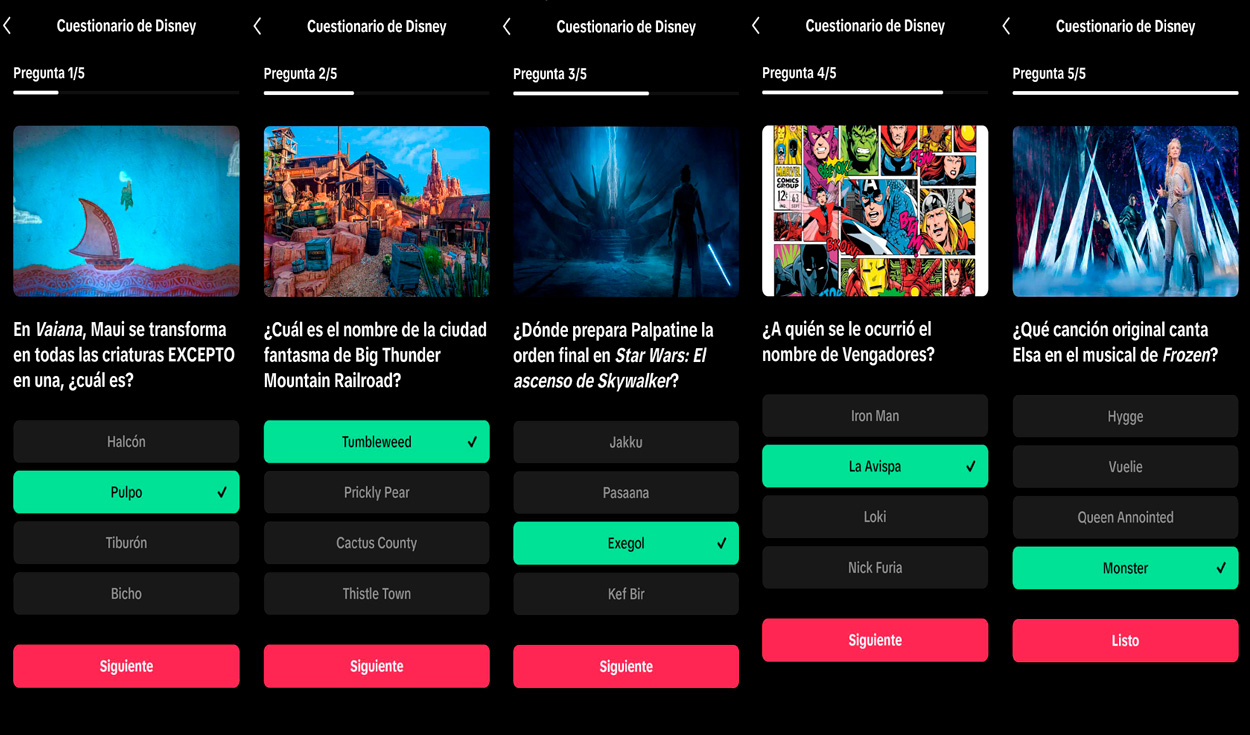 Disney 100 Quiz Answers for TikTok Game (Today, Nov 7)