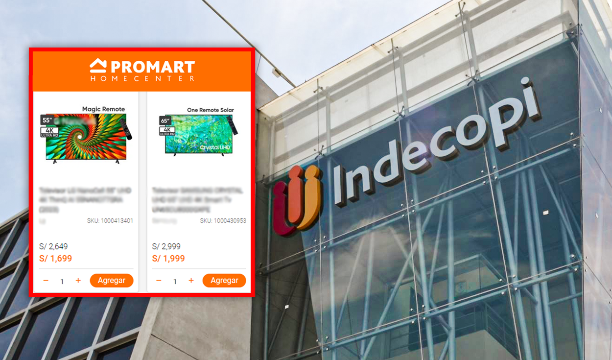Indecopi fines Promart with S/148,500 for omitting relevant information about televisions on its website