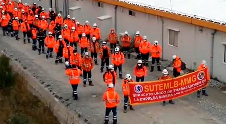 Las Bambas: workers union started strike to demand better working conditions
