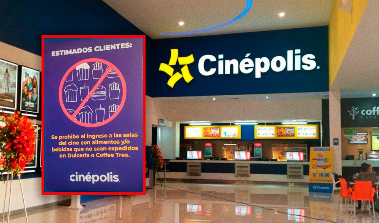 Cinépolis continues to prevent customers from bringing their own food into the movie theaters