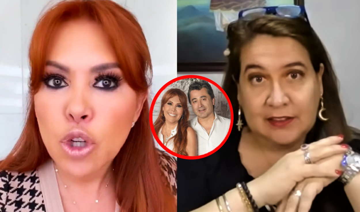 Magaly Medina responds after warning about her husband: “I married for