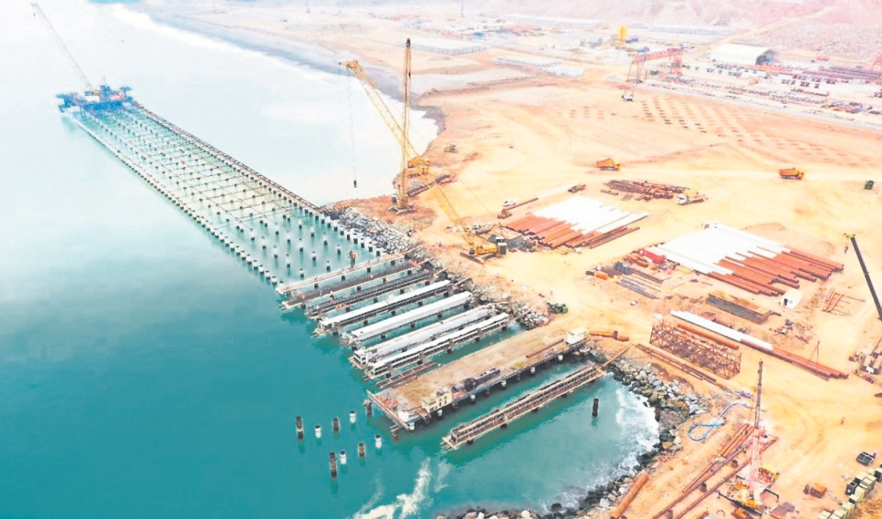 Port of Chancay restarts tunnel