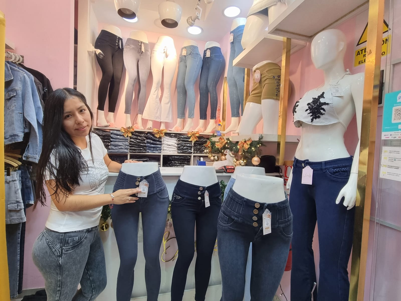 Gamarra offers clothing from S/15 due to a 50% drop in year-end sales