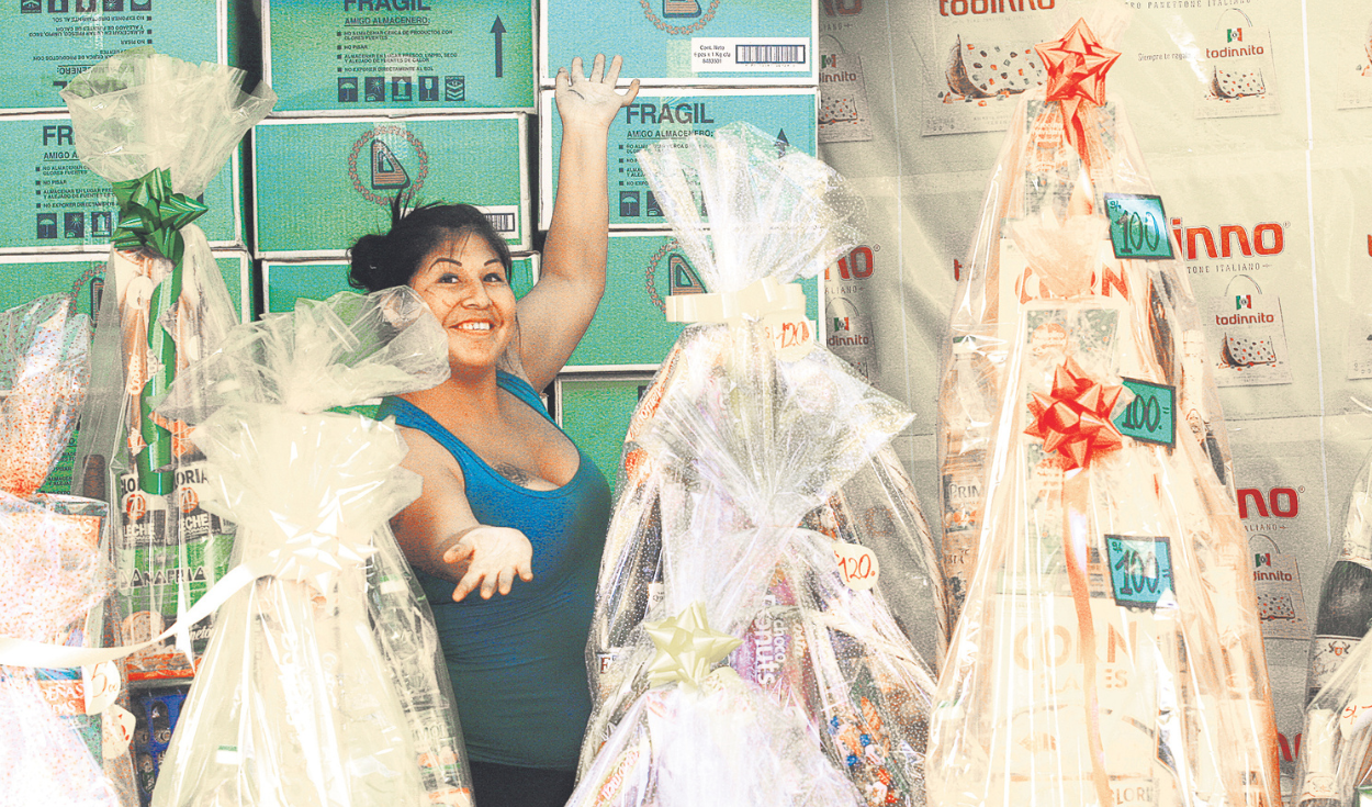 Sales of Christmas baskets fall by 50%