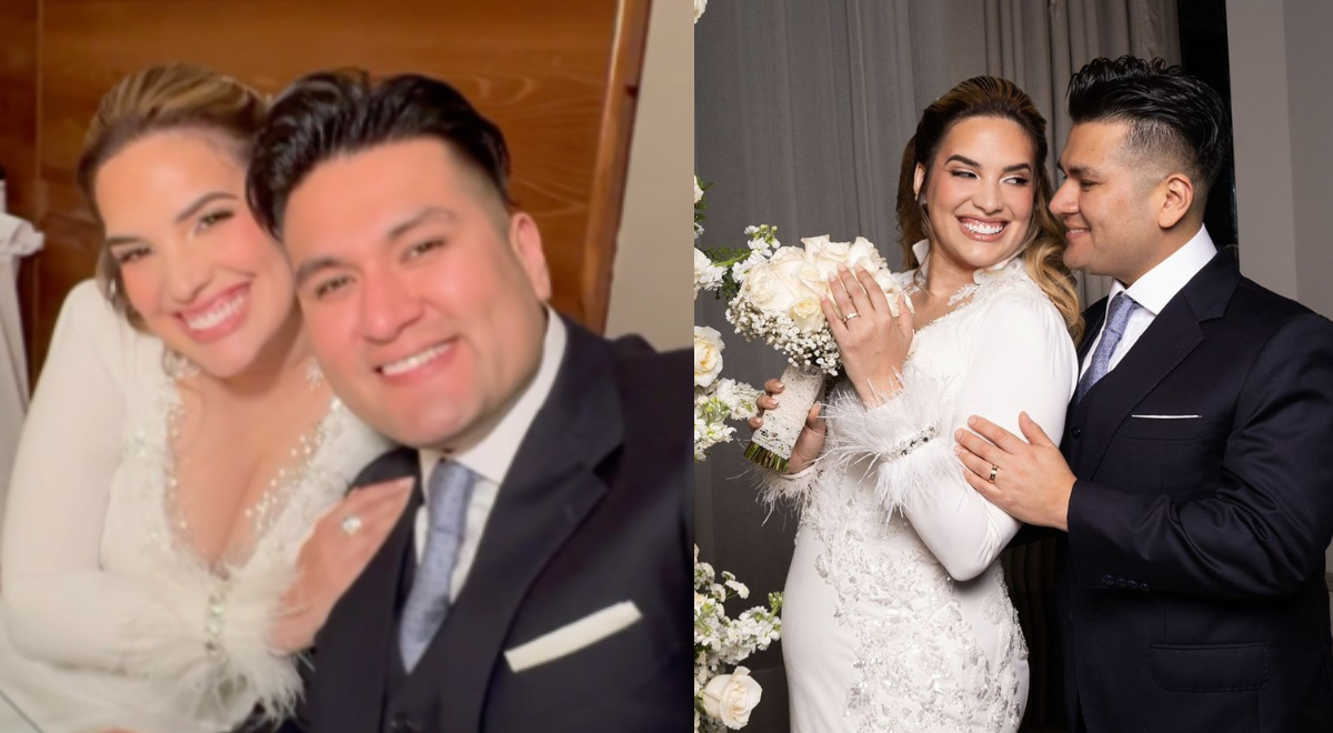 Cassandra Sánchez revealed that Deyvis Orosco was not planning to get married: "When he told me, I didn’t think I would fall so much in love."