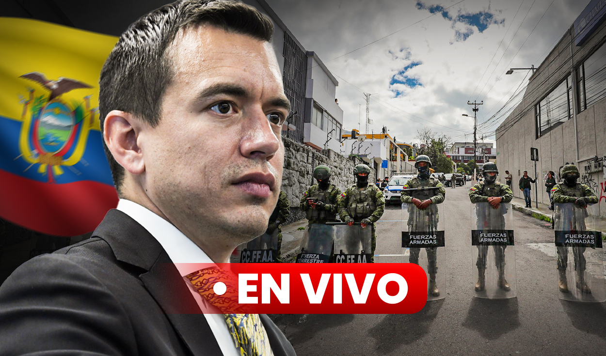 Últimas Noticias En Ecuador Hoy En Vivo Noboa Acepta Apoyo Militar De Argentina Y Ee Uu 2900