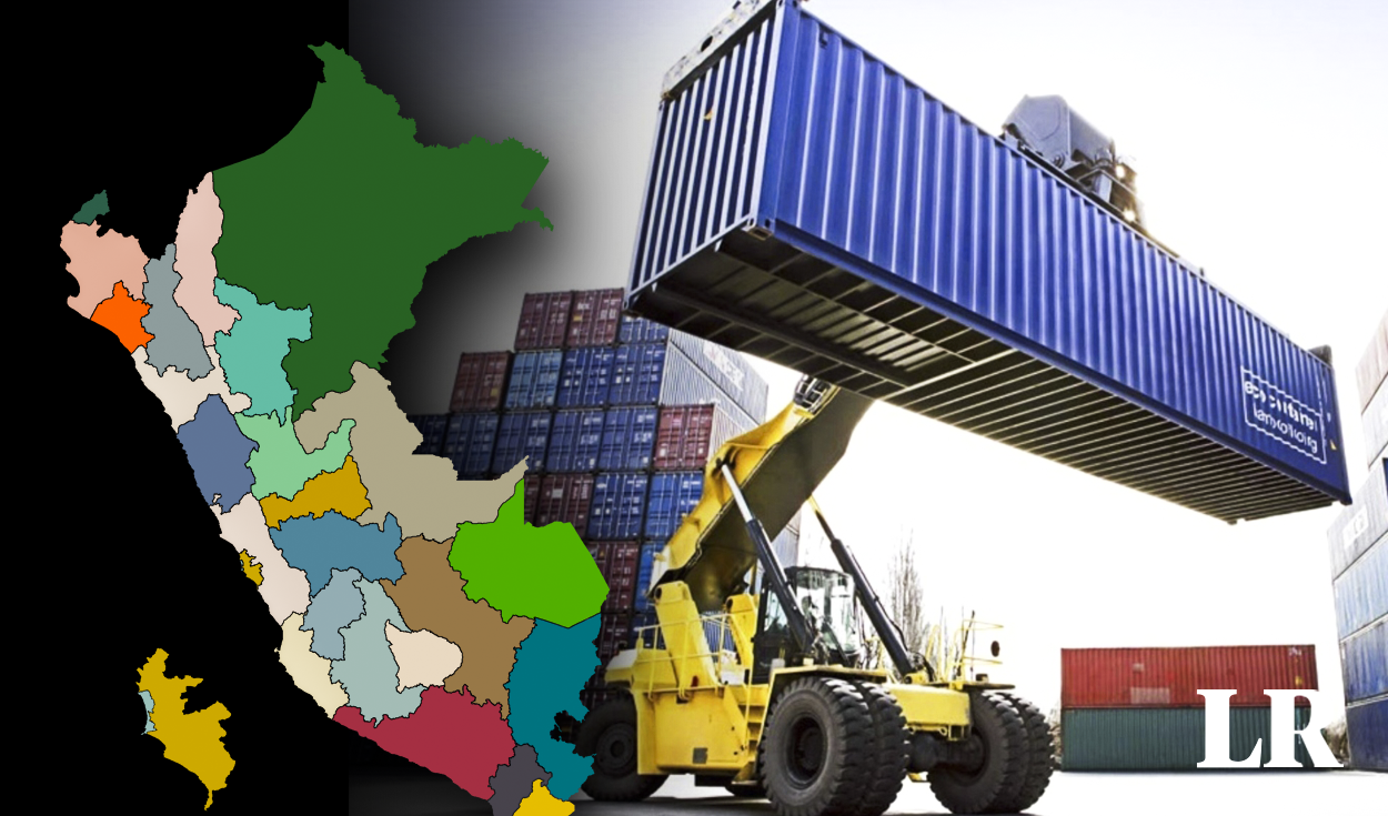 What are the regions of Peru that led exports until November 2023?