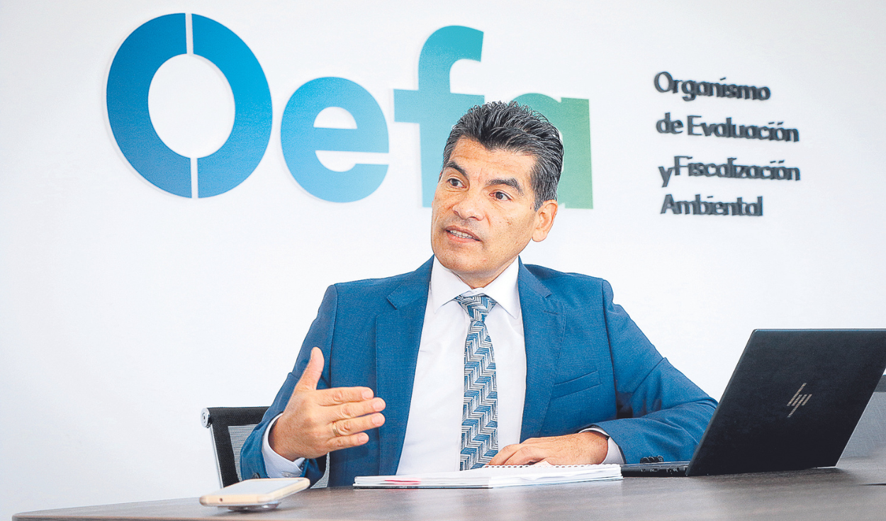 Johnny Marchán, president of OEFA: “Repsol maintains disputes of S/97 million against the State”