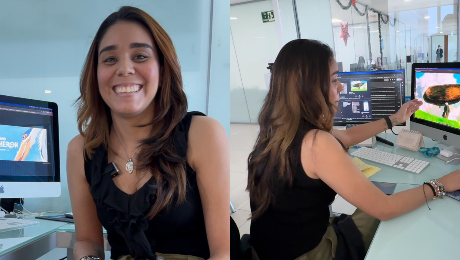 Who is Geraldine Fernández, the Colombian who said she worked on Studio