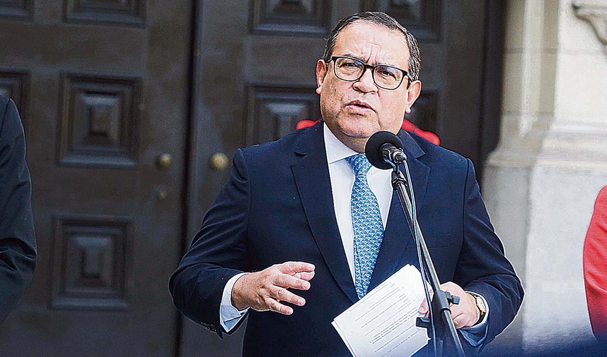 Alberto Otárola: “Petroperú guarantees the adequate flow so that gasoline does not go up”