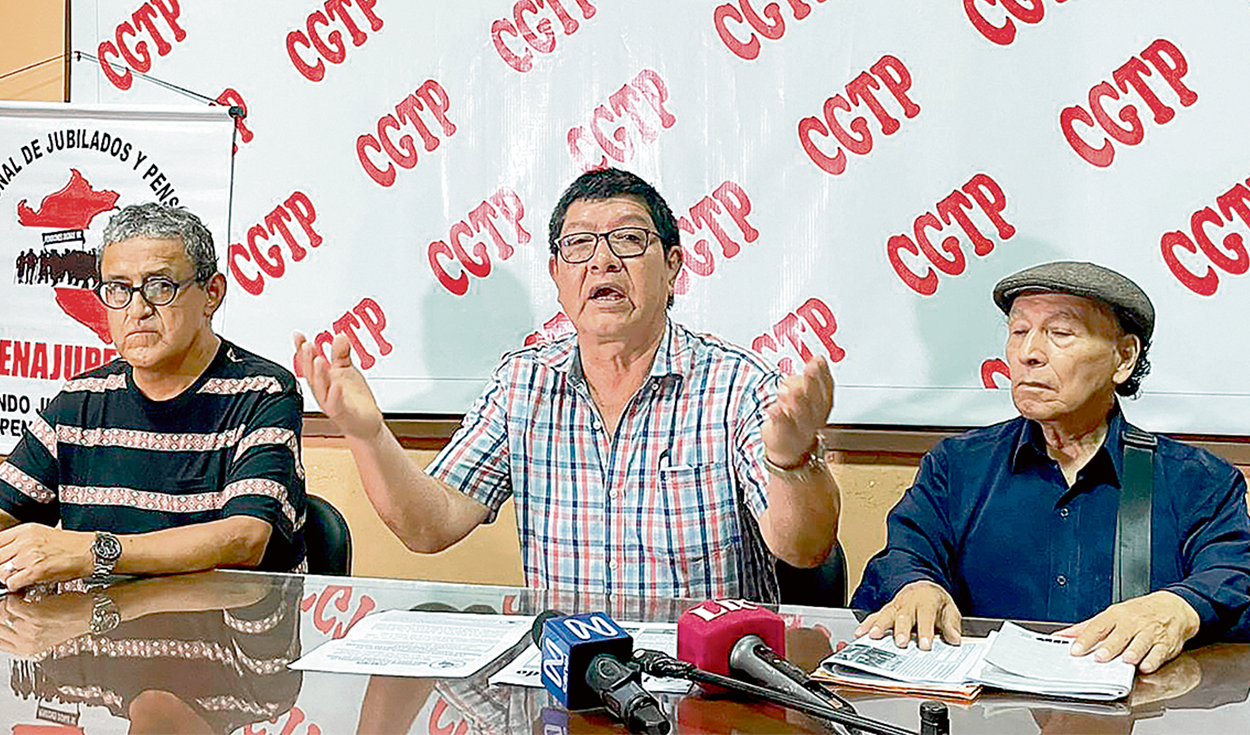 Retirees demand that the Government comply with raising pensions