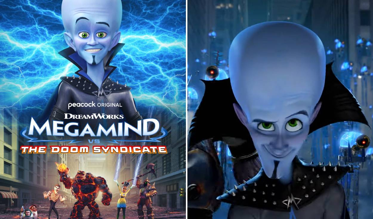 ‘Megamente 2’ llegará acompañado de una nueva serie protagonizada por el  exvillano de Metro City. Foto: composición LRDreamworks