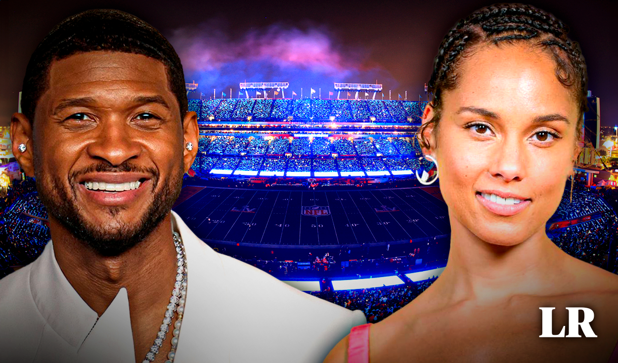 Super Bowl 2024 with Usher and Alicia Keys when and at what time will