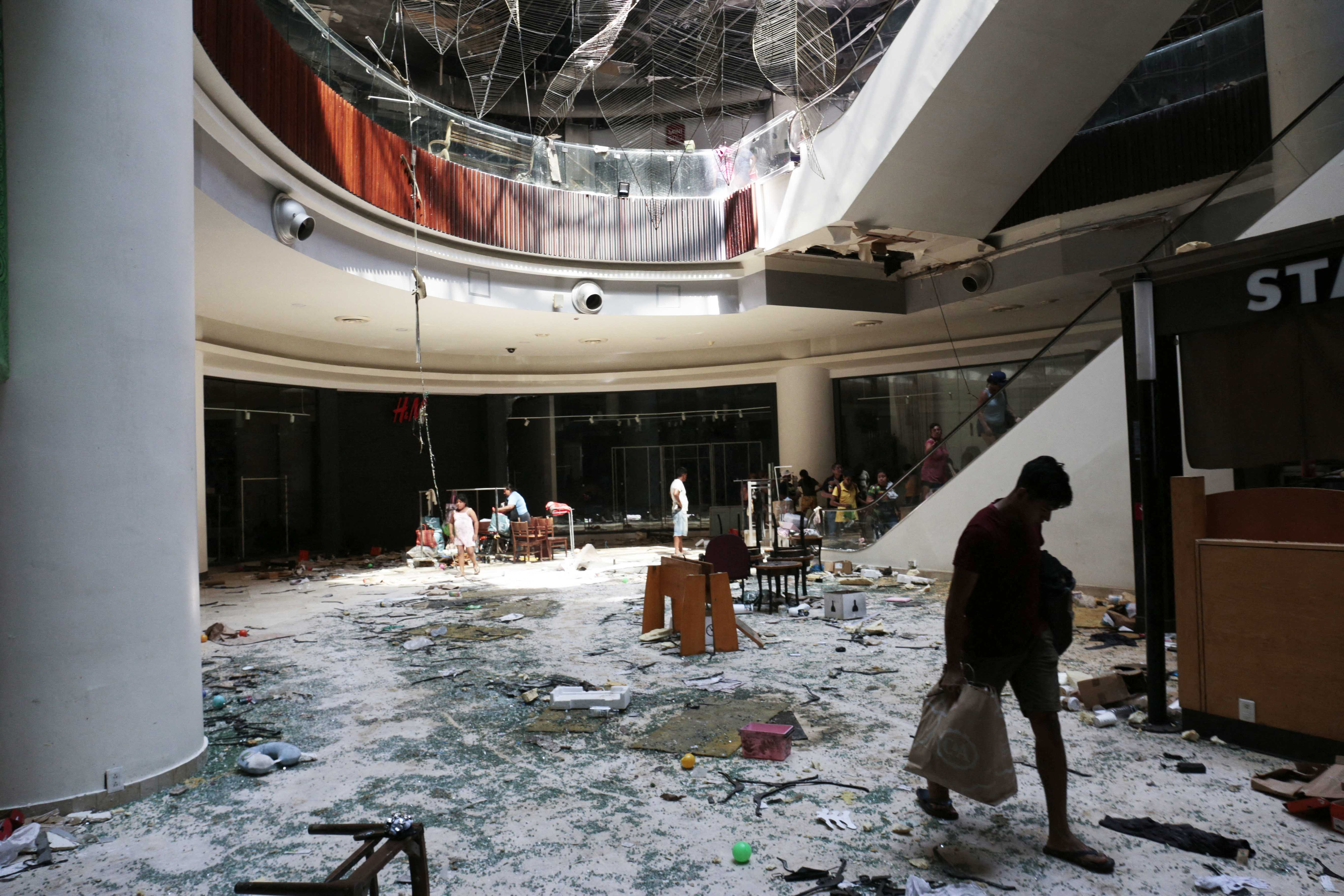 Hurricane Otis left serious economic losses in the resort of Acapulco.  Photo: AFP