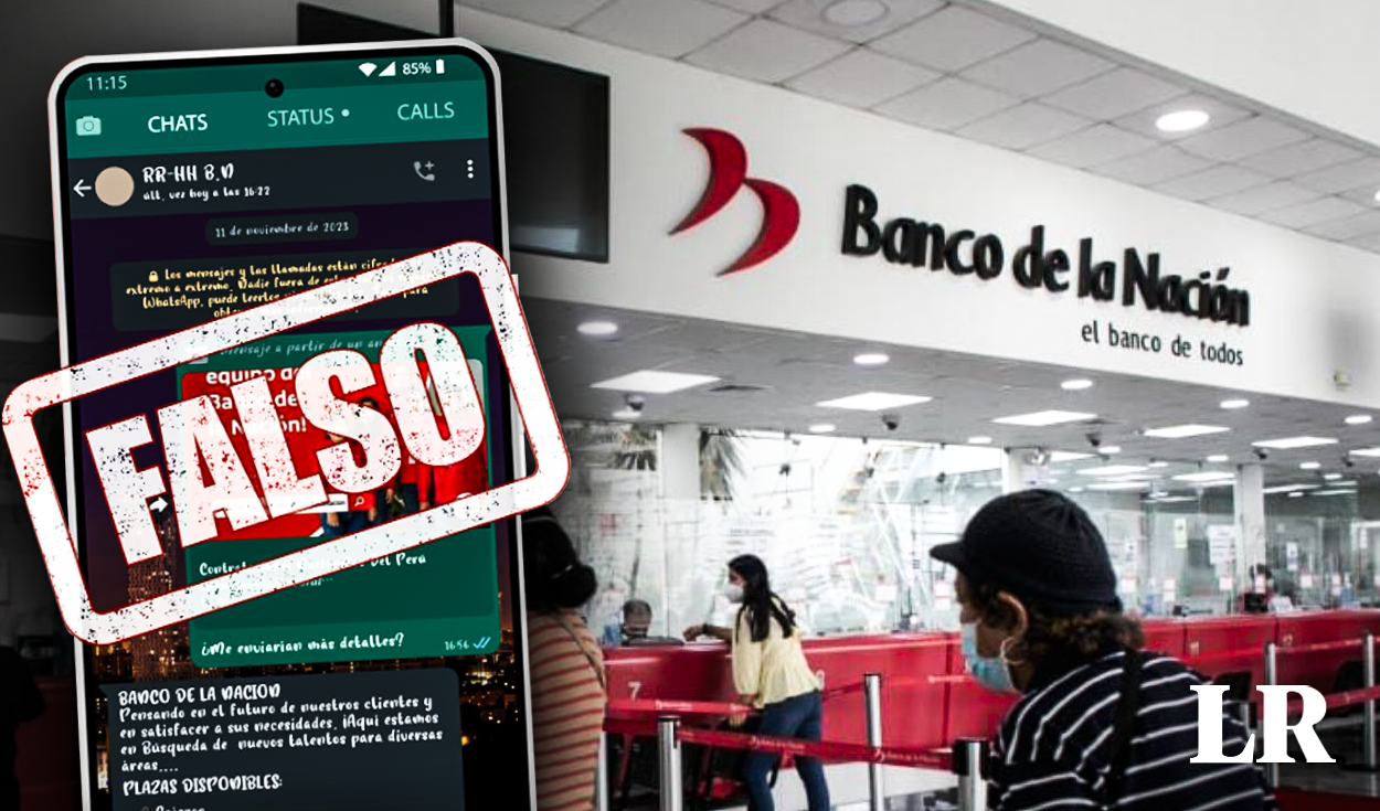 New scams alerted by the Banco de la Nación: from spoofing to ‘job offers’, how to identify them?