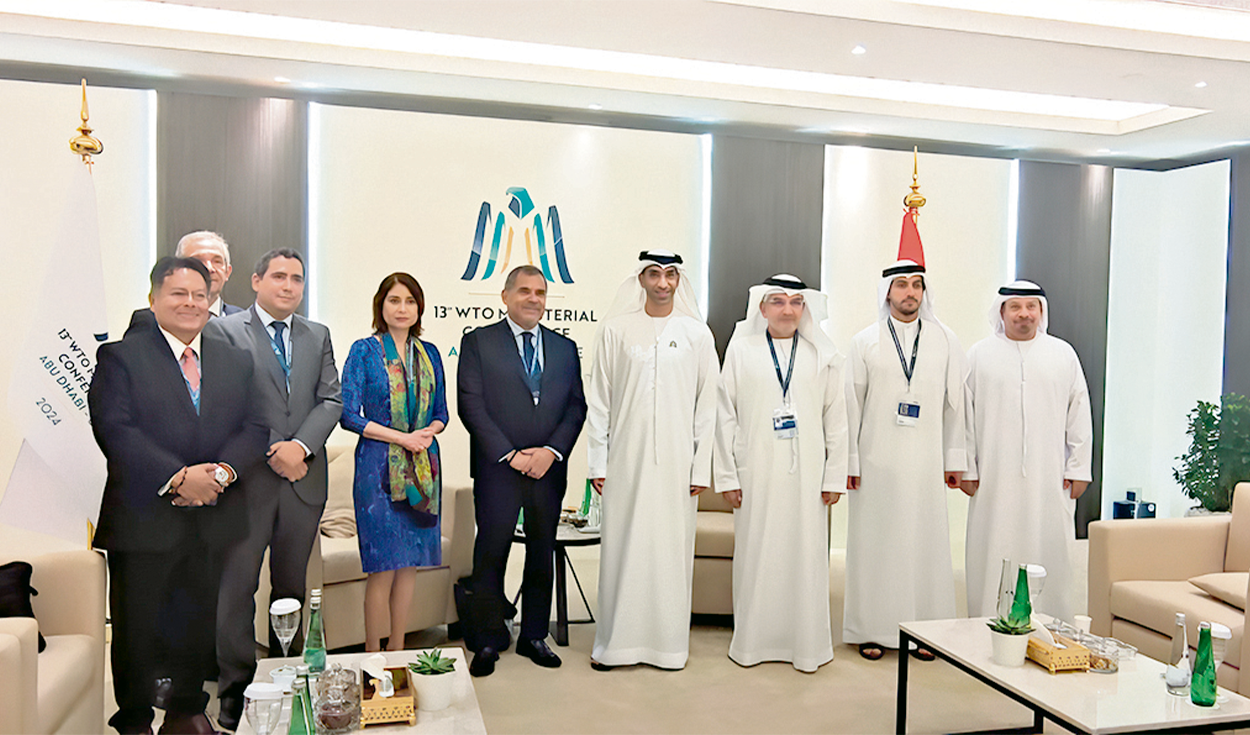 Peru and the Arab Emirates will begin the trade agreement process in May