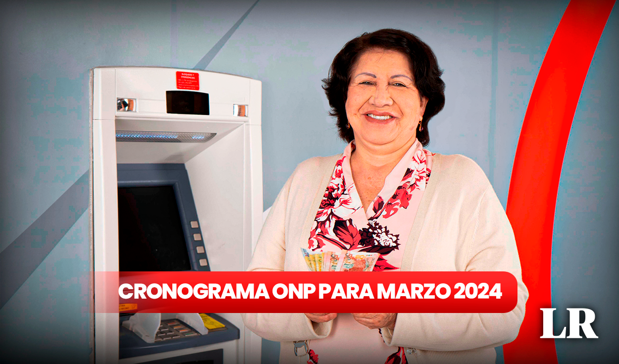ONP schedule, March 2024: review the payment dates for pensioners of the 19990 regime