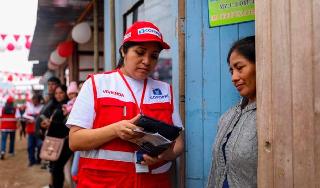 Cofopri will register more than 9,800 lots for free in March: how do you know if they will visit your home?