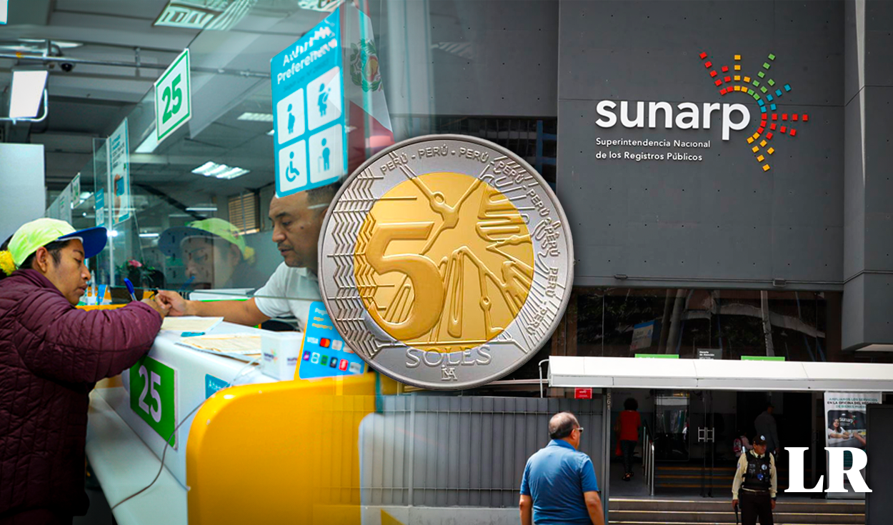Formalize your property for S/5 in Sunarp: who has access to this benefit and what are the requirements?